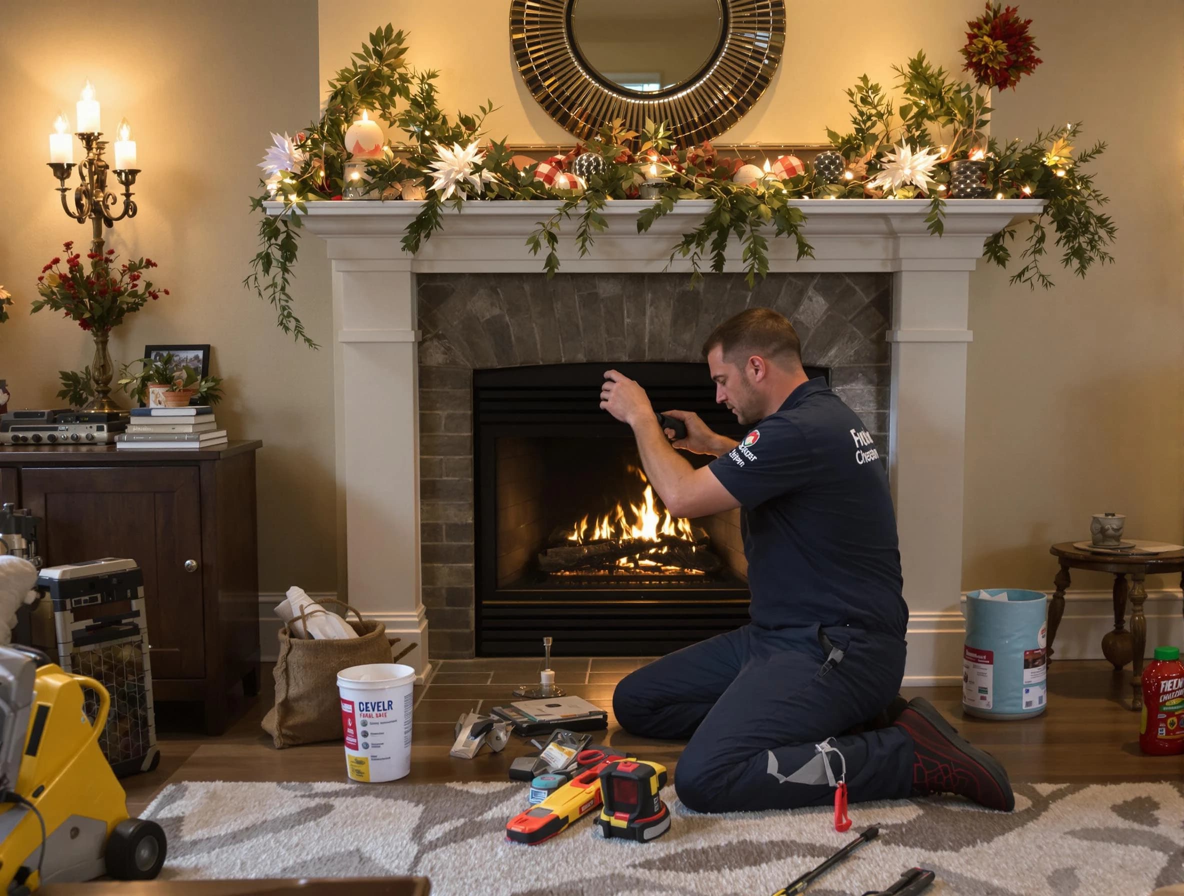 Manalapan Chimney Sweep offering fireplace maintenance services in Manalapan, NJ